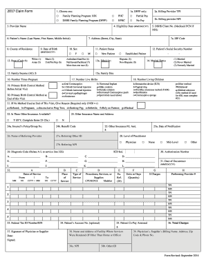 Texmed Connect Compass 21 Claim Form