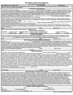 Tmhp Sterilization Consent Form