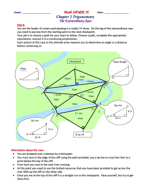 Math 10FampPC H Date Chapter 2 Trigonometry the  Form