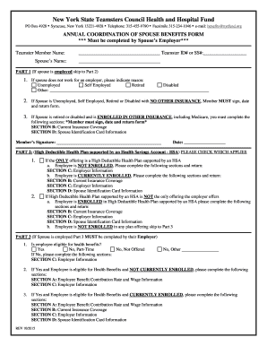 New York State Teamsters Council Nytfundorg  Form