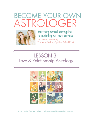 Be Your Own Astrologer PDF  Form