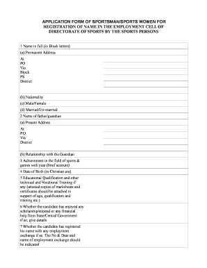 Dsysodisha  Form