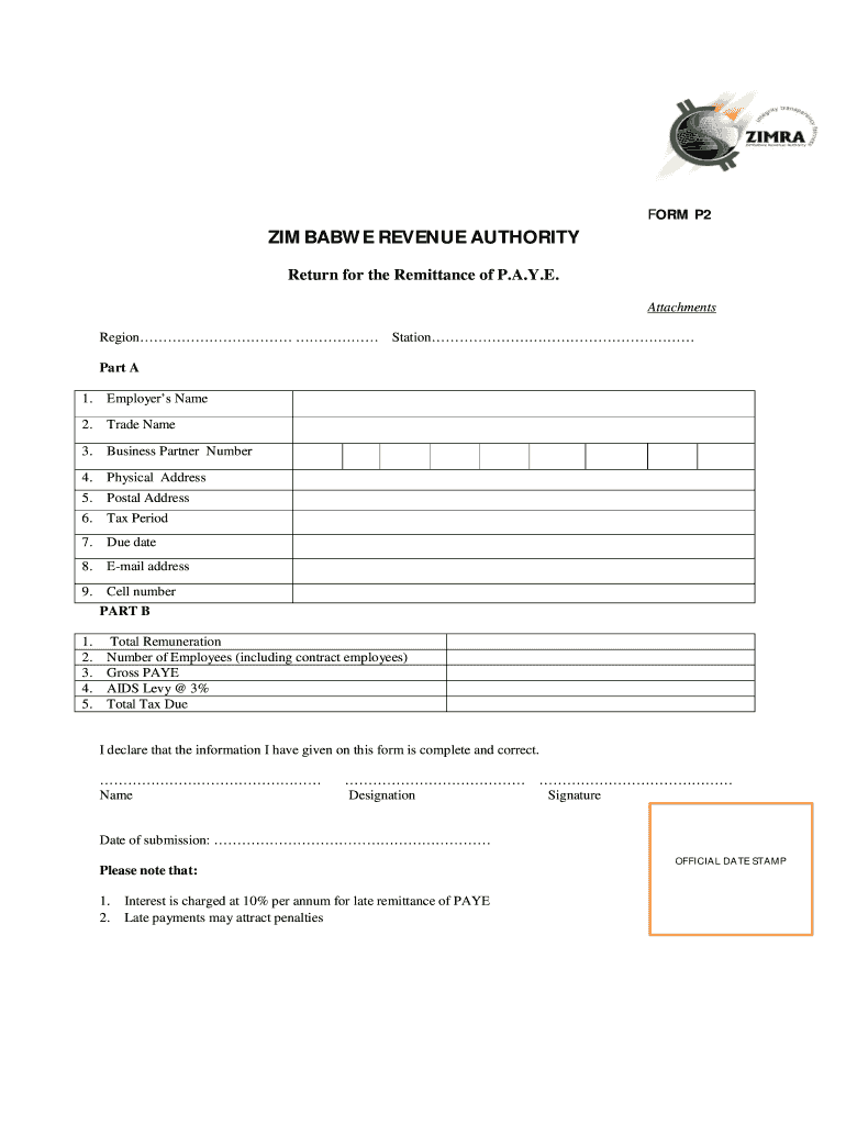 Zimra Forms