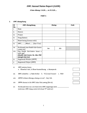 Aasr Form PDF