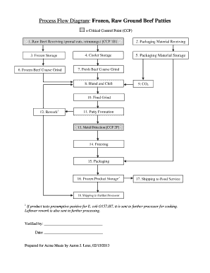 Burger Flowchart  Form