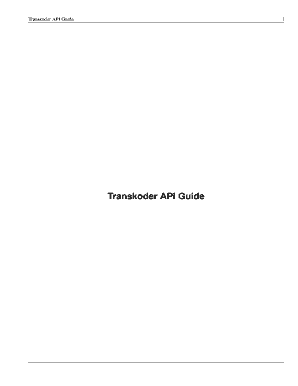 Transkoder API Guide Colorfront  Form
