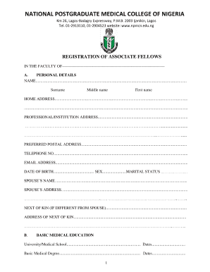 Npmcn Fellows Recommendation Form