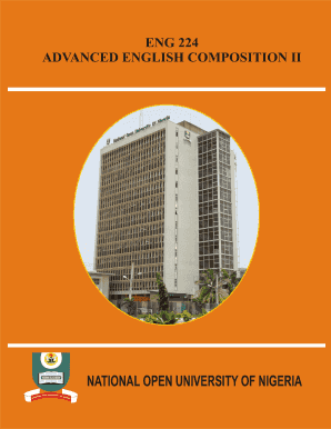 Advanced English Composition 2 PDF  Form