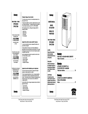 Danby Dpac7599 PDF  Form