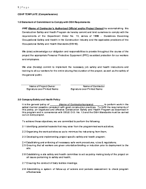 Cshp Template  Form