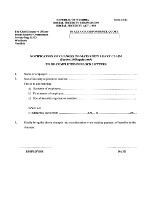 Social Security Form 3