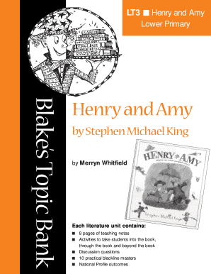 Henry and Amy Activities  Form