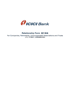 Icici Bank Letterhead  Form