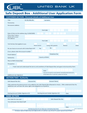 Ubl Deposit Slip Download PDF  Form