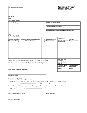 Versenderadresse  Form