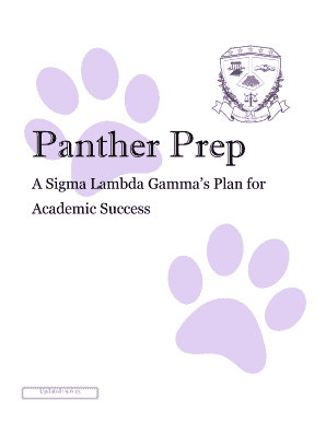 Panther Prep Sigma Lambda Gamma  Form