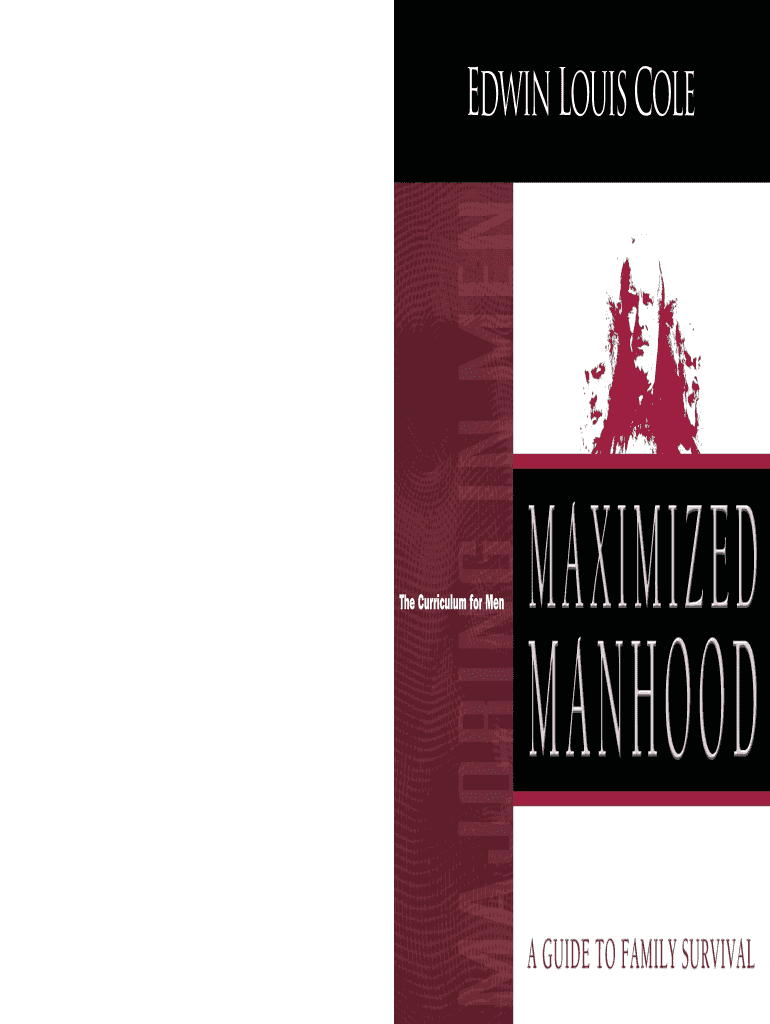 Maximized Manhood PDF  Form