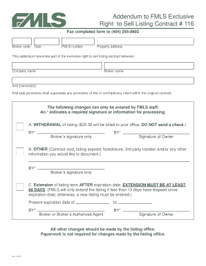 Fmls Withdrawal Form