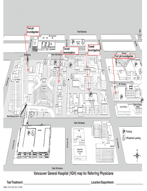 Vgh Floor Directory  Form