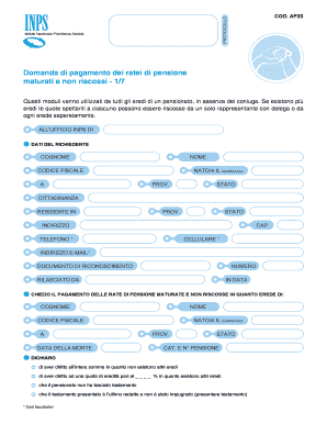 Modulo Ap23 Da Scaricare  Form