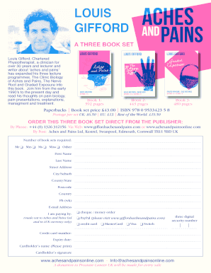 Louis Gifford Aches and Pains PDF  Form