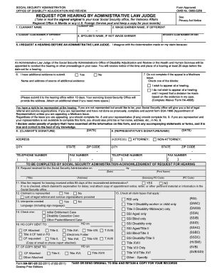 Ssa Form 09600269