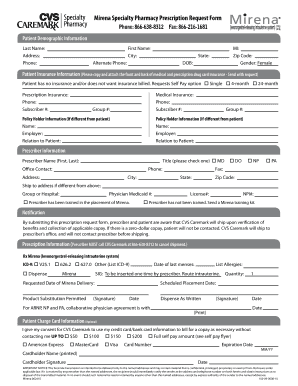 Specialty Pharmacy Prescription Request Form Caremark