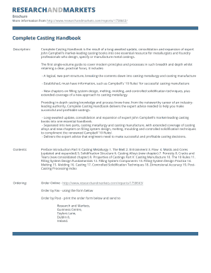Complete Casting Handbook PDF  Form