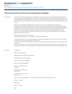 Process Plant Commissioning a User Guide PDF  Form