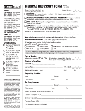 Peoples Health Prior Authorization Form