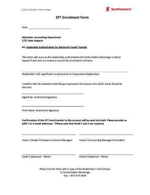 Scotiabank Authorization Letter  Form