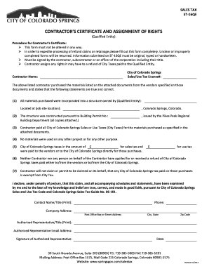 St16 Form Colorado