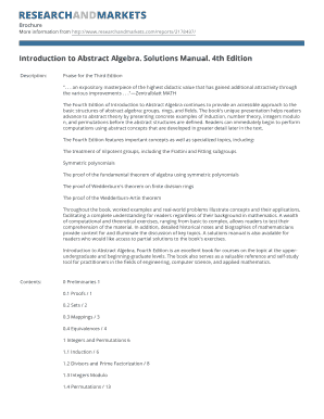 Dummit and Foote Solutions Chapter 4  Form