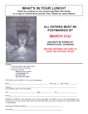 Midnight for Charlie Bone PDF  Form