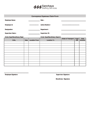 Convency  Form