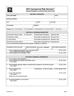 Ace Pf35183 Ace Application  Form