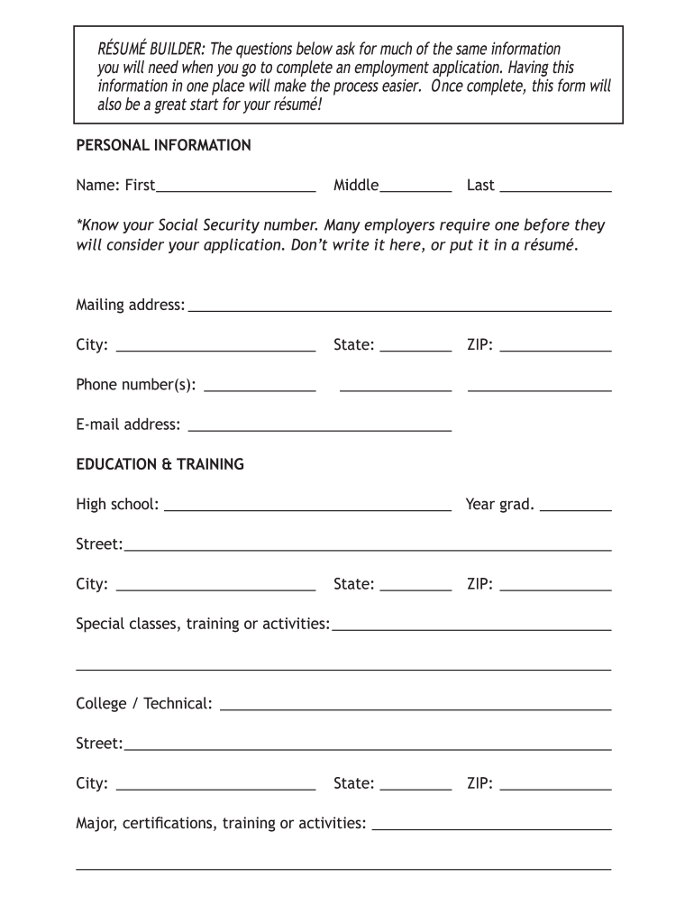 Publix Application  Form