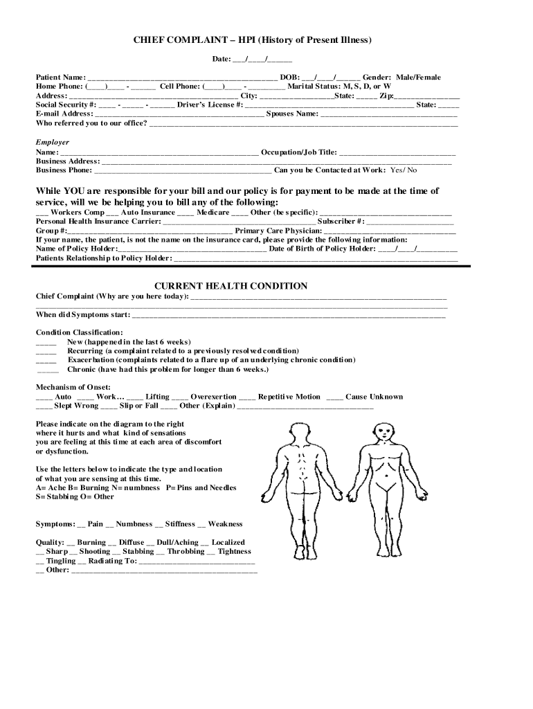 Patient Complaint Form Template from www.signnow.com