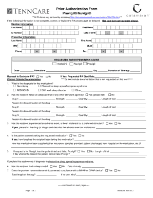 Catamaran Prior Authorization Form