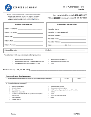 Express Scripts  Form