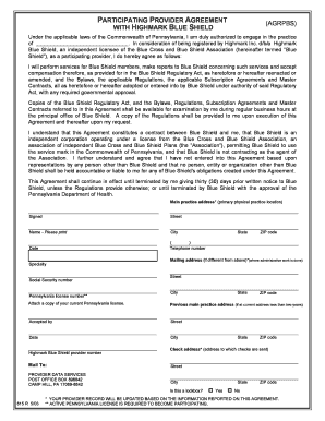 Service Agreement  Form