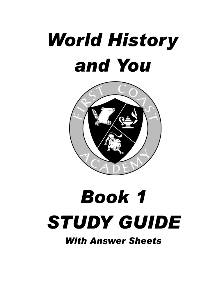 World History and You Book 1 Answers  Form