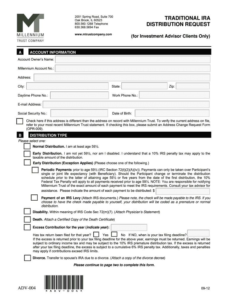 Get and Sign Ira Form 2012-2022