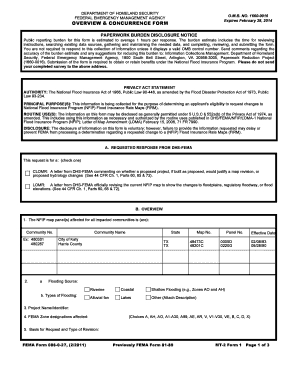  Fema Mt 2 Forms 2011