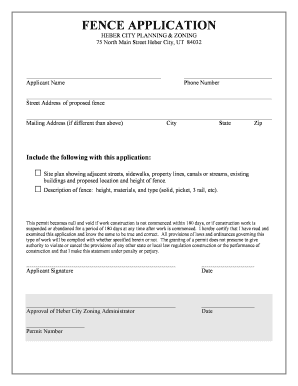 Comments Application  Form