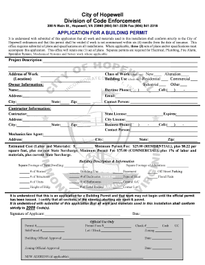  Hopewell Va Building Permits 2012-2024