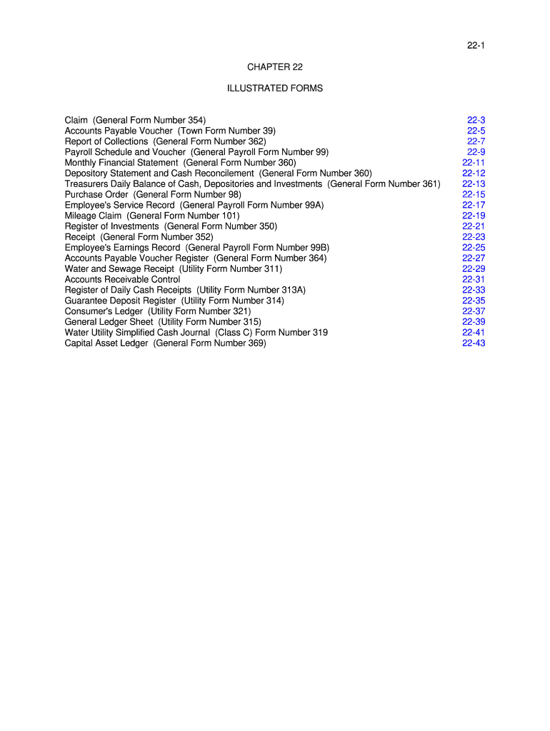 22 1 CHAPTER 22 ILLUSTRATED FORMS Claim    State of Indiana  in