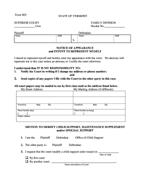 Drug Test Form Template