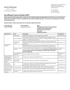 Michigan Great Lakes Virtual Academy  Form