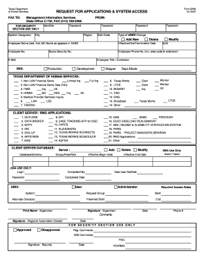 Form 4743 Hhsc